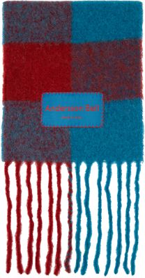 Andersson Bell Blue & Red Billy Scarf