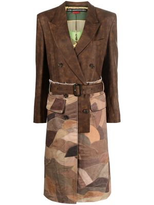 Andersson Bell Hellem double-breasted trench coat - Brown