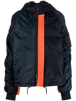Andersson Bell hooded padded jacket - Blue