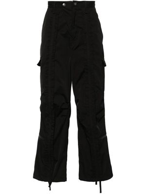 Andersson Bell Kenley twill straight trousers - Black