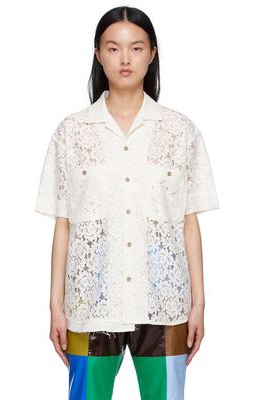 Andersson Bell Off-White Cotton Shirt