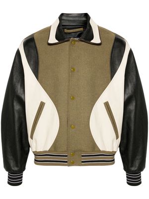 Andersson Bell Robyn panelled bomber jacket - Green