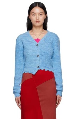 Andersson Bell SSENSE Exclusive Blue Lua Cardigan