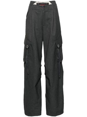 Andersson Bell Tanya gathered cargo trousers - Grey