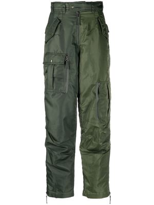 Andersson Bell utility-pocket design trousers - Green