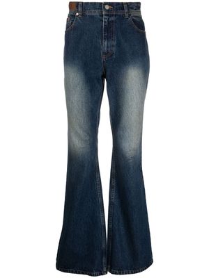Andersson Bell wide-leg bootcut jeans - Blue