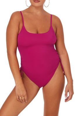 Andie Waikiki One-Piece Swimsuit in Magenta