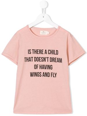Andorine Is there a child printed T-shirt - Pink