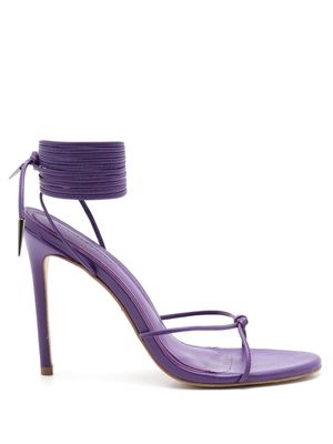 Andrea Bogosian Camila ankle-tie sandals - Purple