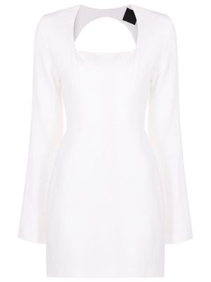 Andrea Bogosian cutout-back mini dress - White