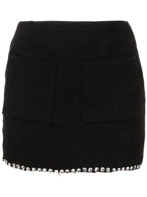 Andrea Bogosian Daphne I tweed mini skirt - Black