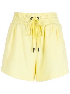 Andrea Bogosian drawstring wide-leg shorts - Yellow