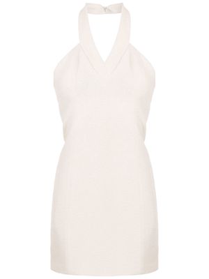 Andrea Bogosian Dryelle tweed dress - White