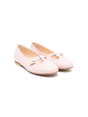 Andrea Montelpare leather ballerina shoes - Pink