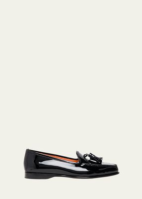 Andrea Patent Tassel Loafers