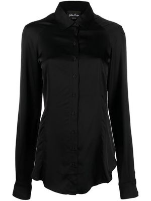 Andrea Ya'aqov button-front shirt - Black