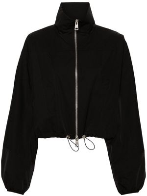 Andrea Ya'aqov cropped bomber jacket - Black