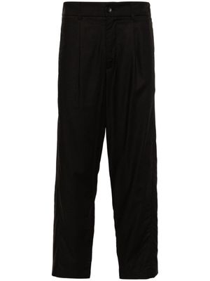 Andrea Ya'aqov gabardine cropped trousers - Black