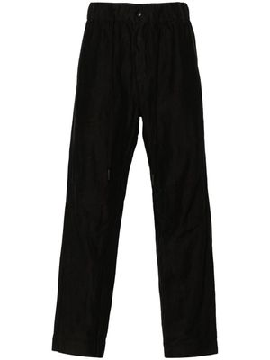 Andrea Ya'aqov linen cropped trousers - Black