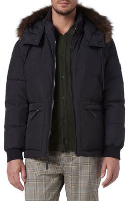 Andrew Marc Gramercy Water Resistant Parka in Black