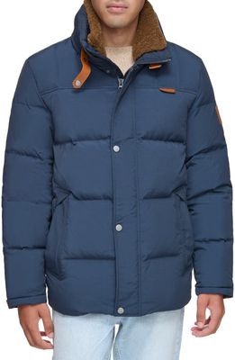 Andrew Marc Suntel Quilted Down Coat in Ink