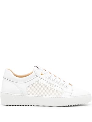 Android Homme Leo lace-up leather sneakers - White