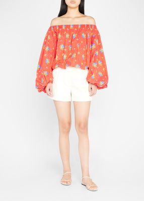 Andros Off-the-Shoulder Floral Top