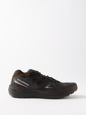 Andwander X Salomon - Odyssey Mesh And Rubber Trainers - Mens - Black