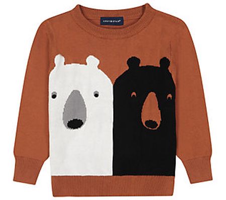 Andy & Evan Bears Graphic Sweater