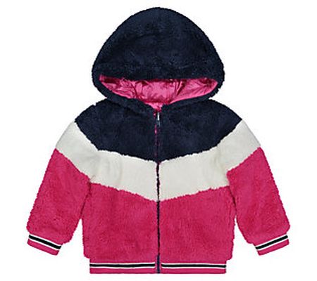 Andy & Evan Girls Sherpa Reversible Jacket