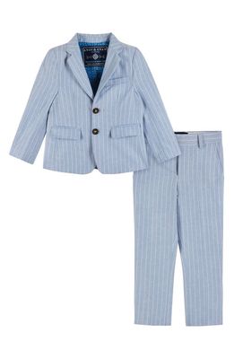 Andy & Evan Kids' Textured Suit in Chambray