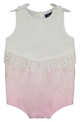 Andy & Evan Ombré Bubble Romper in Pink Ombre