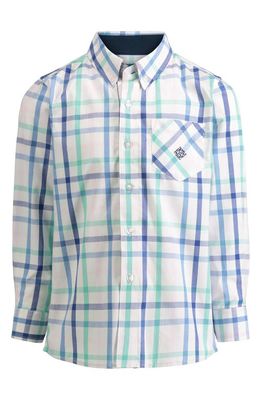 Andy & Evan Pastel Check Sport Shirt in Pink