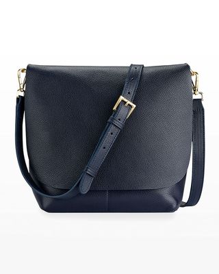 Andy Flap Leather Crossbody Bag