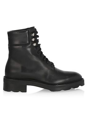 Andy Hiker Logo Leather Boots