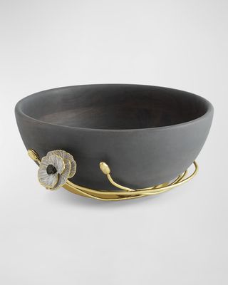 Anemone Wood Bowl