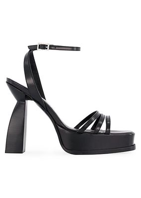 Angel 120MM Leather Sandals