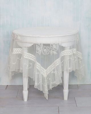 Angelic Embroidered Dining Tablecloth