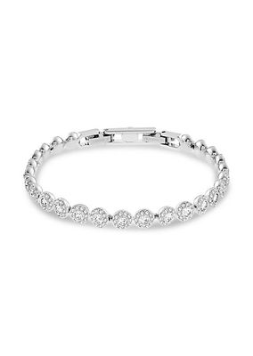 Angelic Swarovski Crystal Rhodium-Plated Bracelet