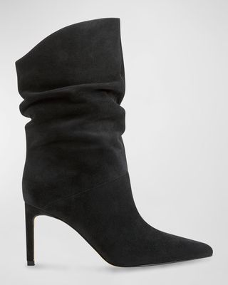 Angi Slouchy Suede Stiletto Boots