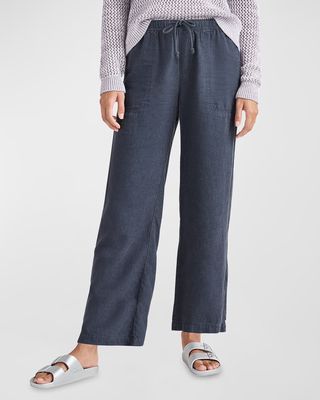 Angie Cropped Wide-Leg Pants