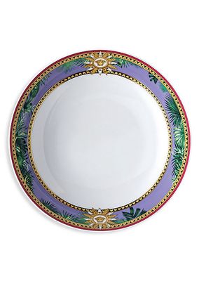 Animalier Porcelain Rim Soup Bowl