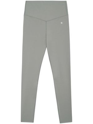 ANINE BING Blake logo-print leggings - Grey