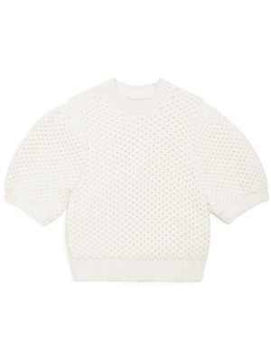 ANINE BING Brittany sweater - White