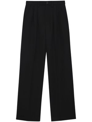 ANINE BING Carrie wool trousers - Black