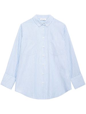 ANINE BING Catherine stripe-pattern shirt - Blue