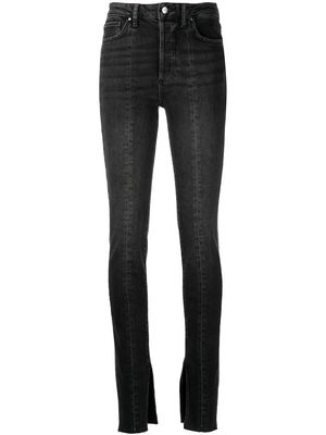 ANINE BING Heath high-rise skinny jeans - Black
