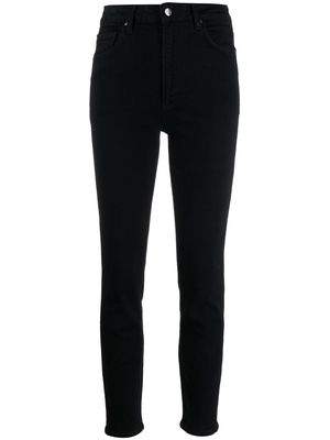 ANINE BING high-waisted skinny jeans - Black
