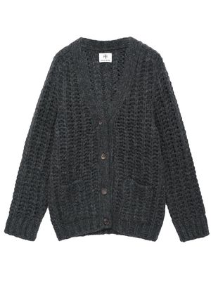 ANINE BING Kurt knit cardigan - Grey