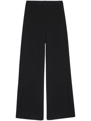 ANINE BING Lyra high-waist wide-leg trousers - Black